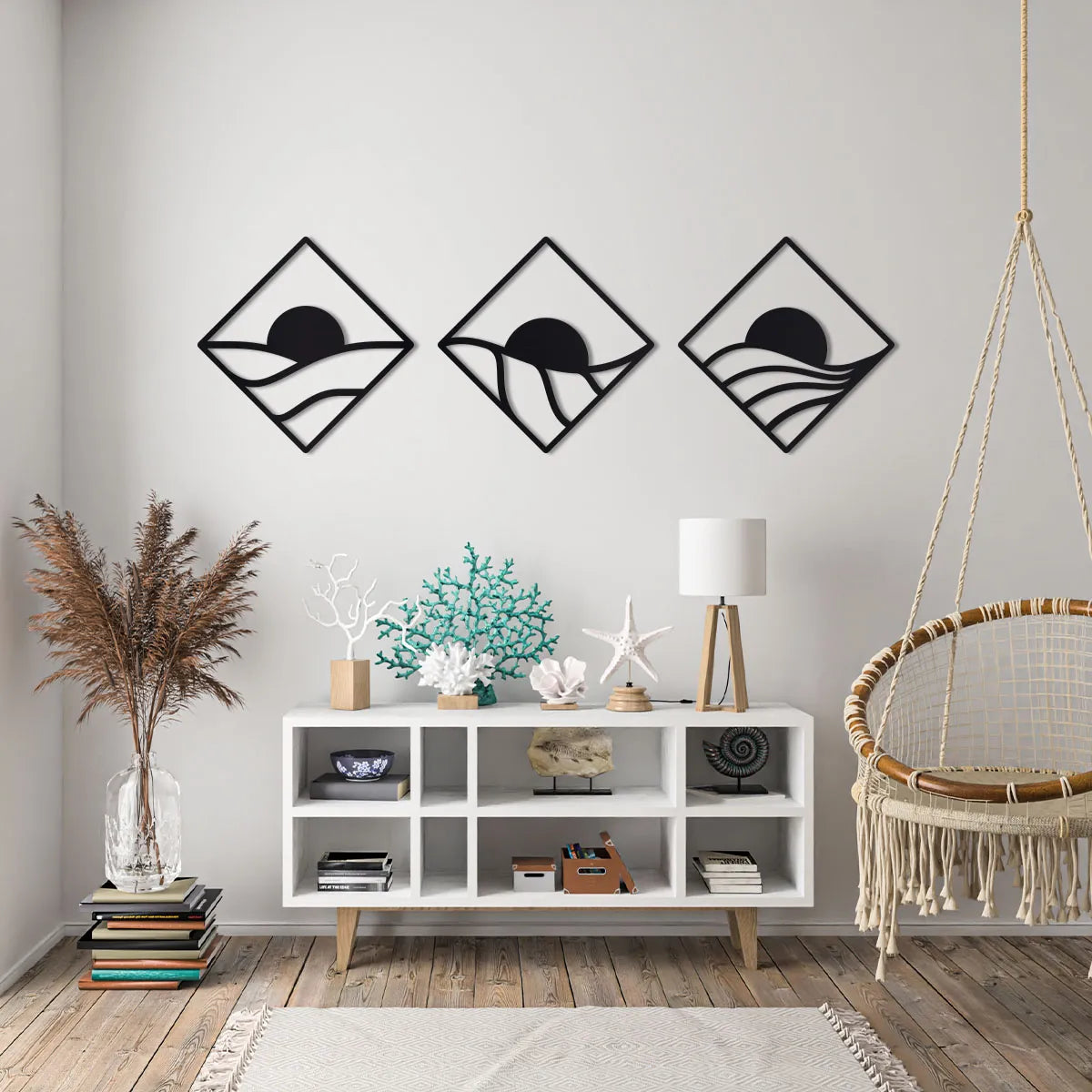 Sunrise Tryptic in Diamonds Sign-2