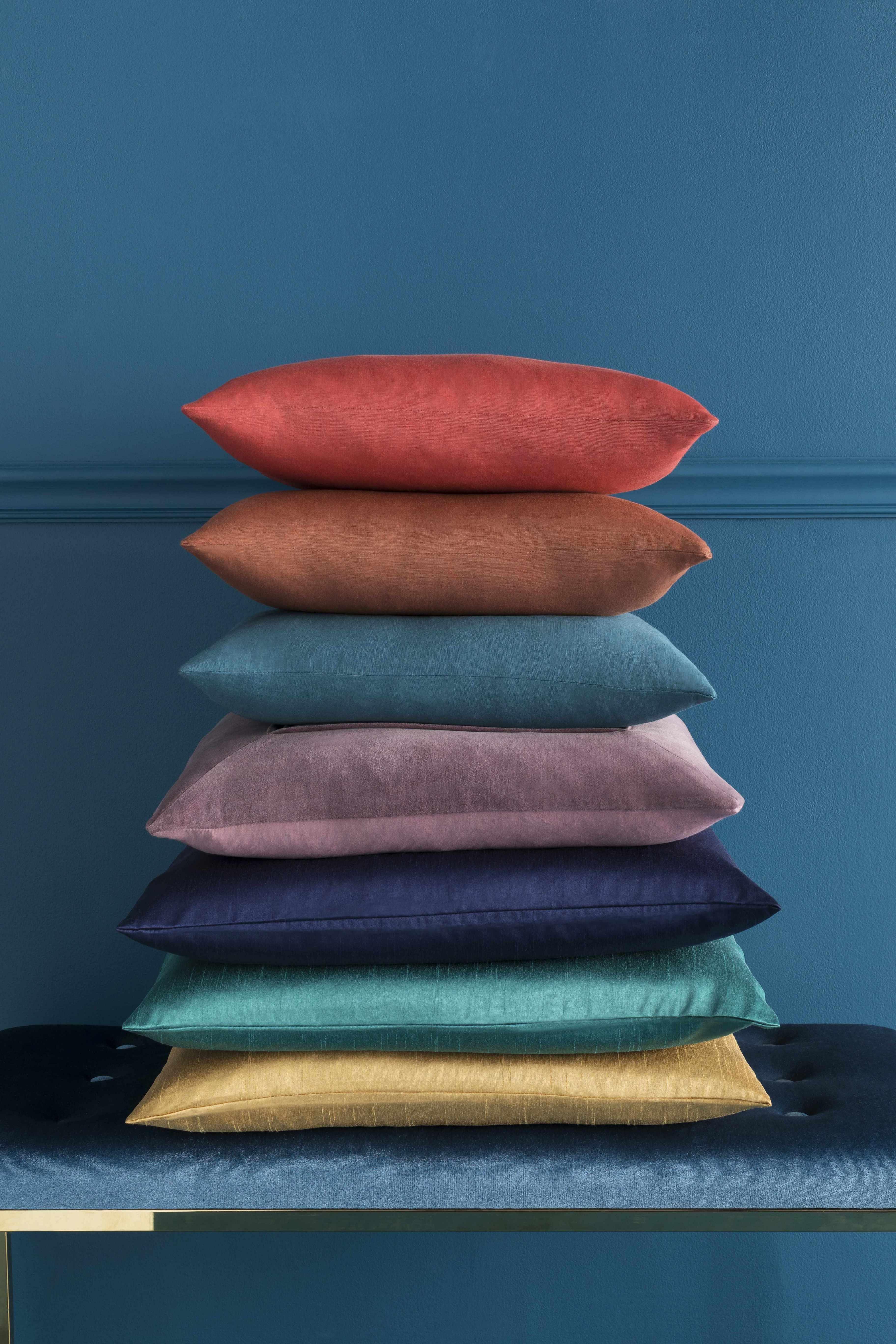 Sachse Teal Pleated Accent Pillow - PRHOMZ