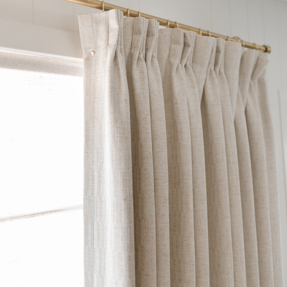 Doris Bamboo Textured Linen Curtains