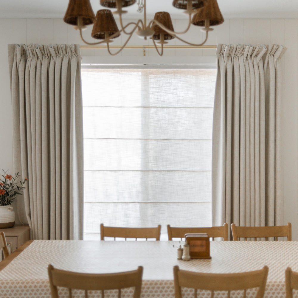 Doris Bamboo Textured Linen Curtains