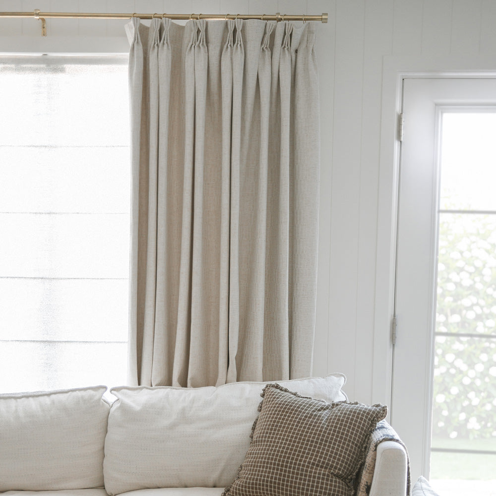 Doris Bamboo Textured Linen Curtains