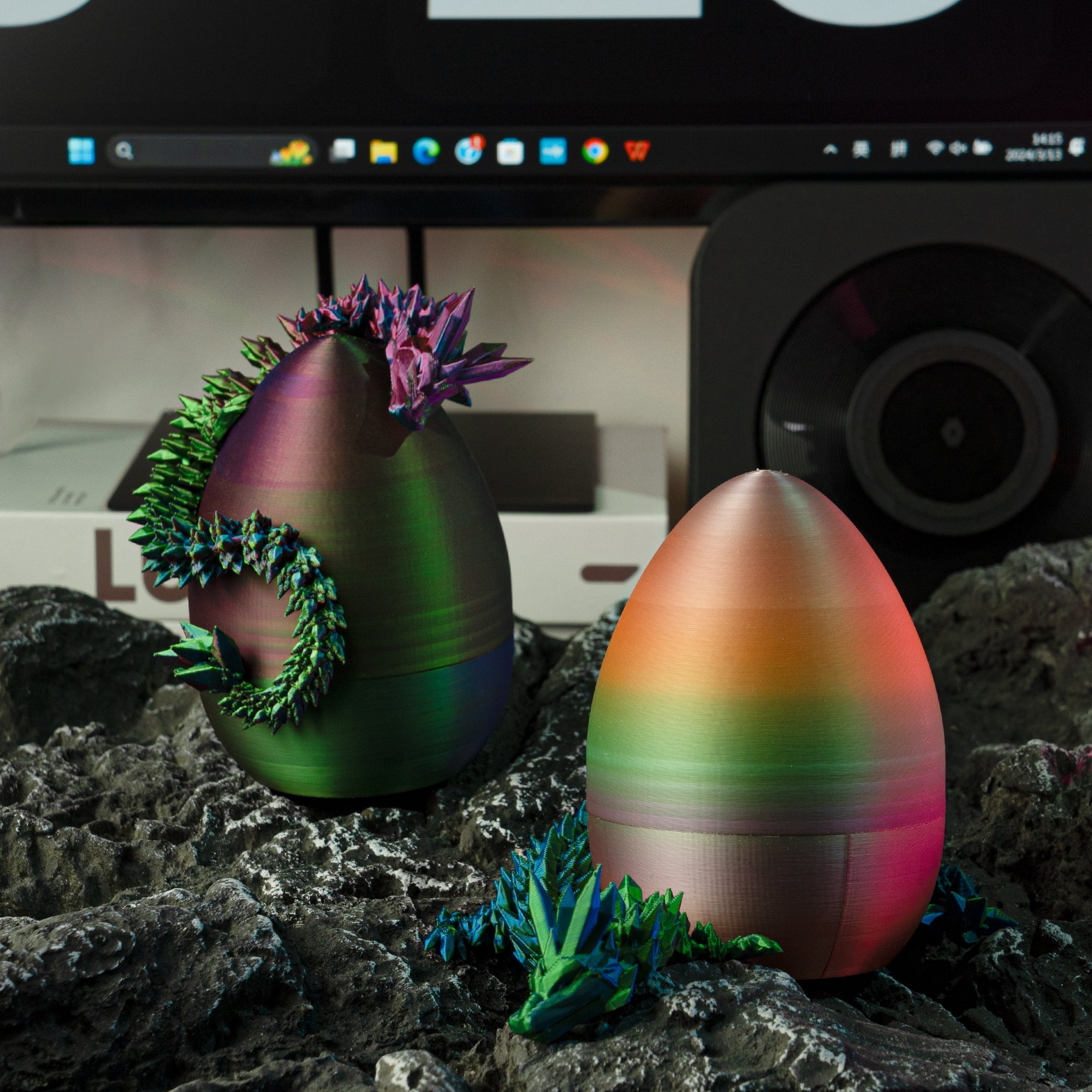 2-Pack Dragon Eggs, Easter Gifts-2