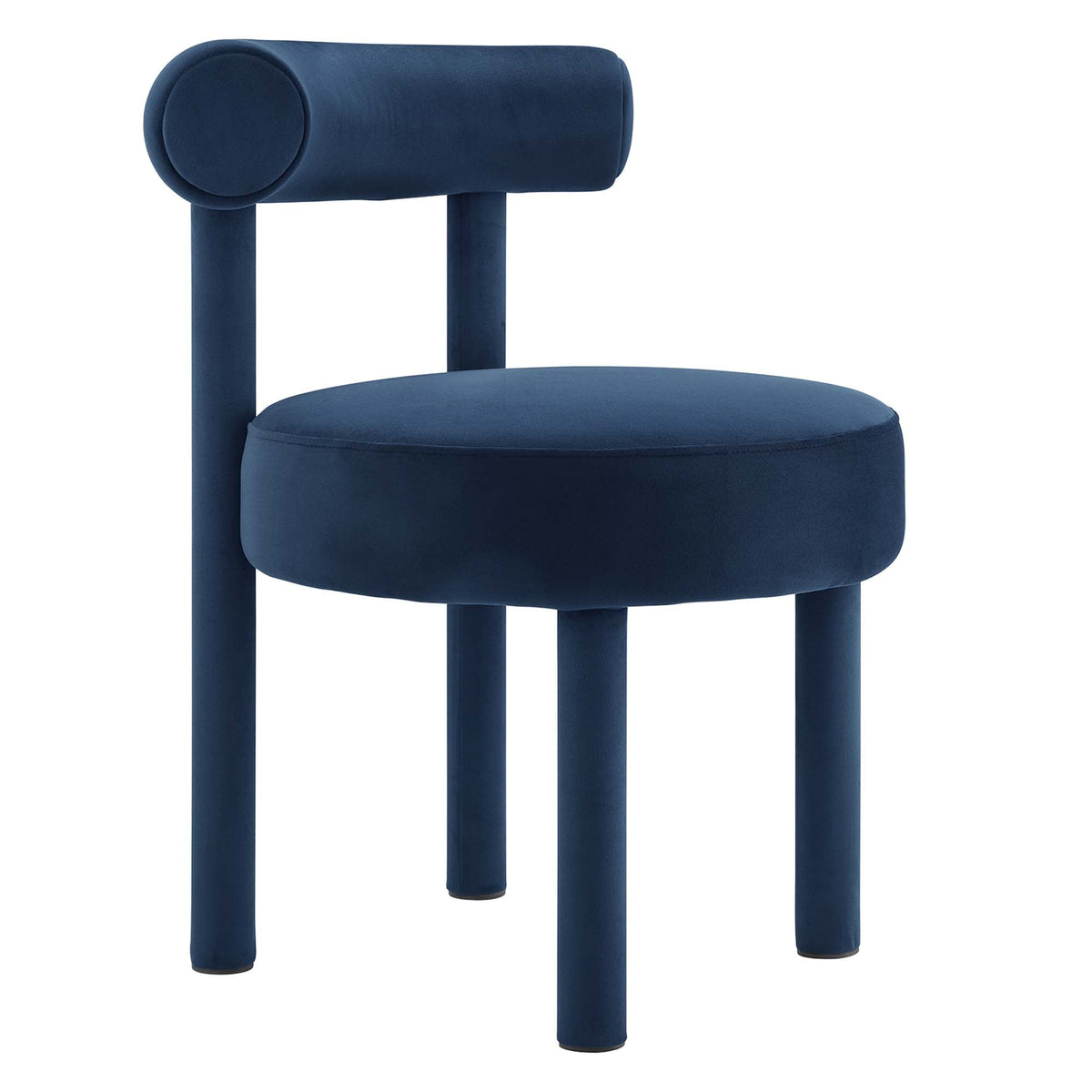 Toulouse Performance Velvet Dining Chair Set of 2 by Modway