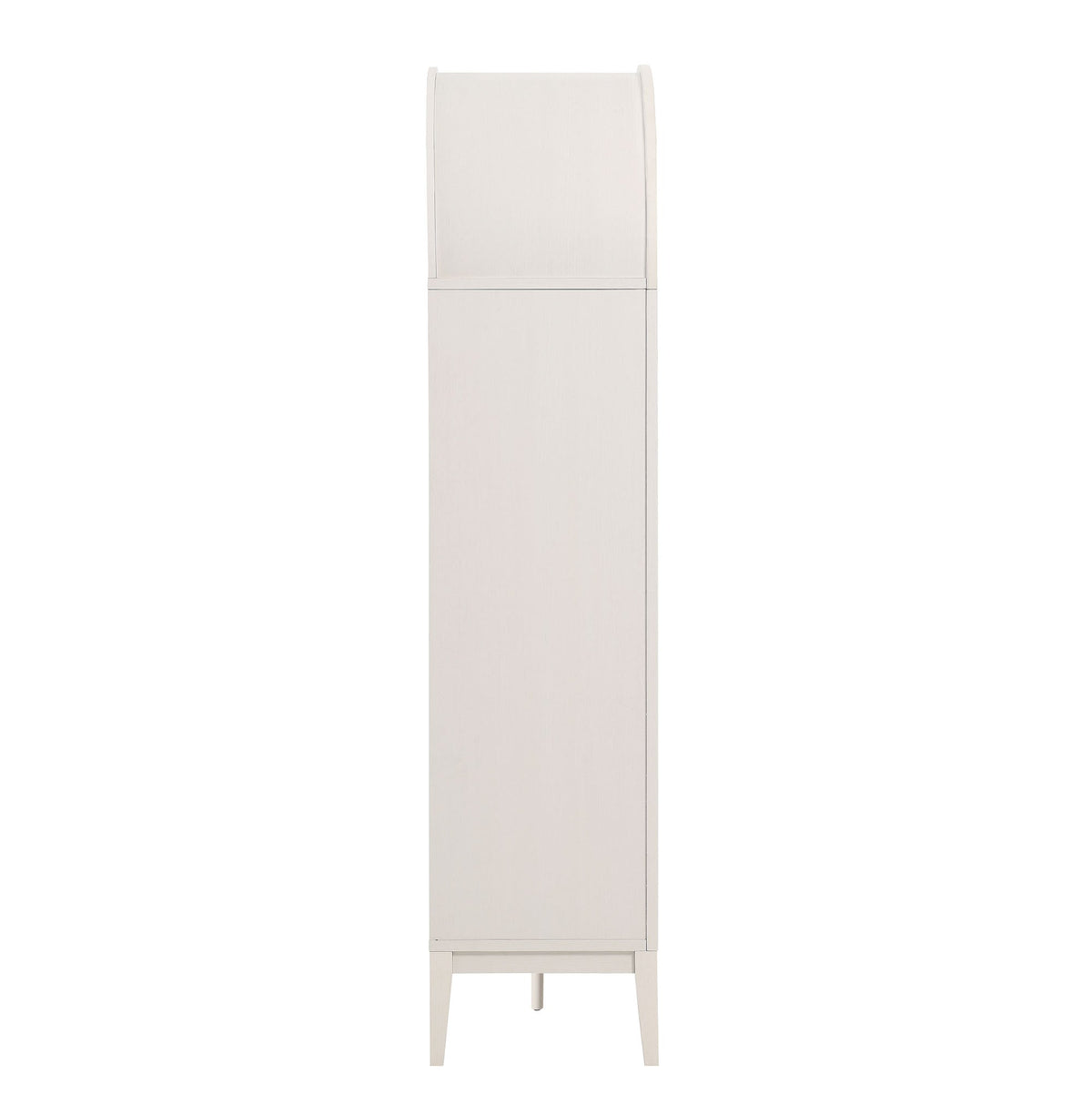 Nolan 74" Tall Wide Arched Storage Display Cabinet Bookshelf by Modway