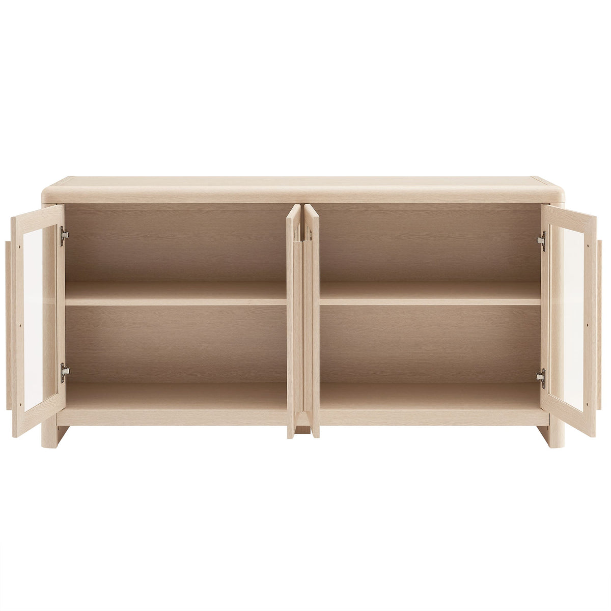Evren 4-Door Sideboard Storage Display Cabinet by Modway