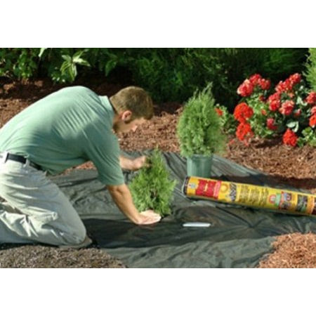 3' x 100' Weed Control Herbicide Alternative Landscape Fabric-1