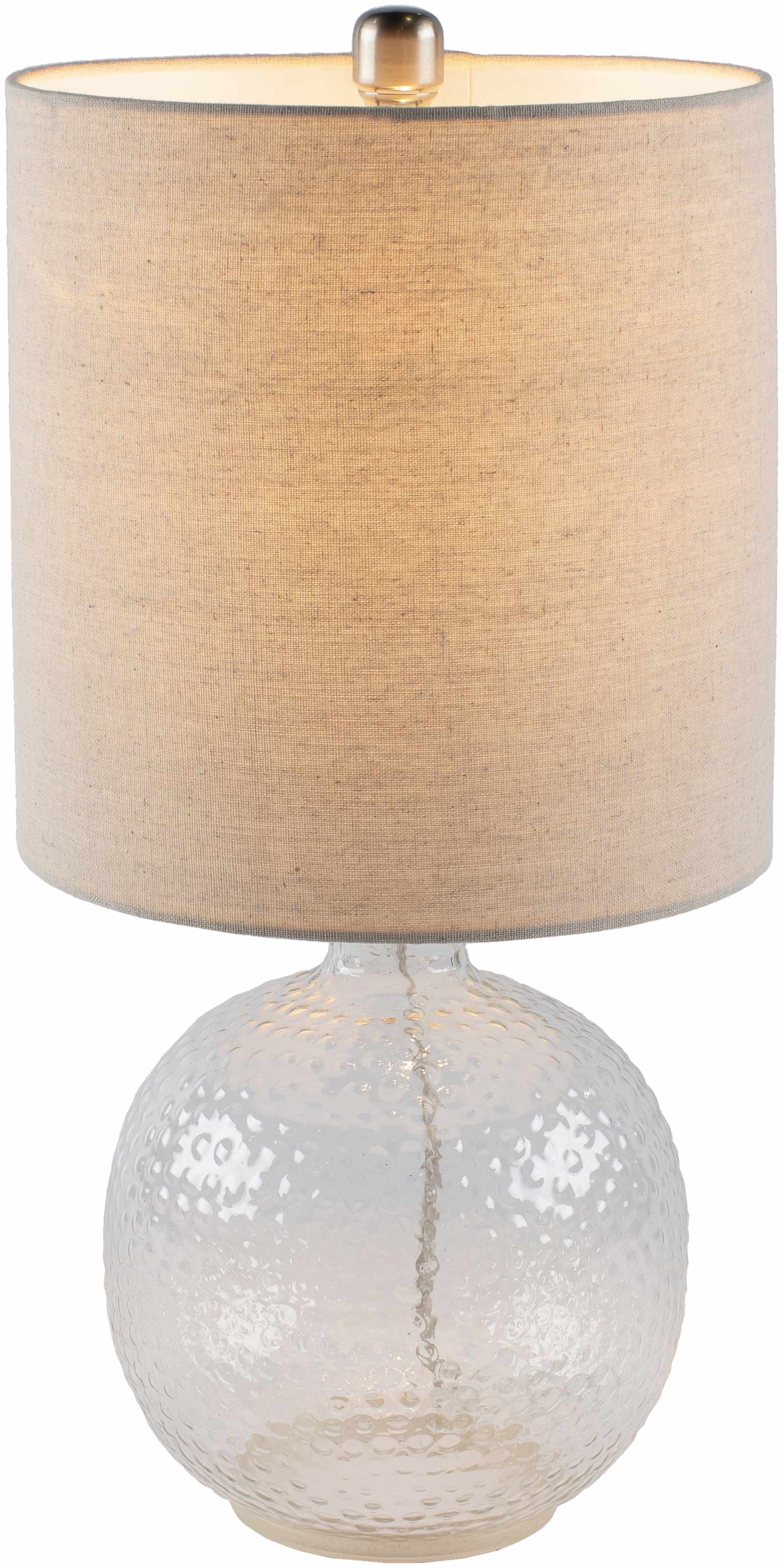 Enetai Glass White Table Lamp-5