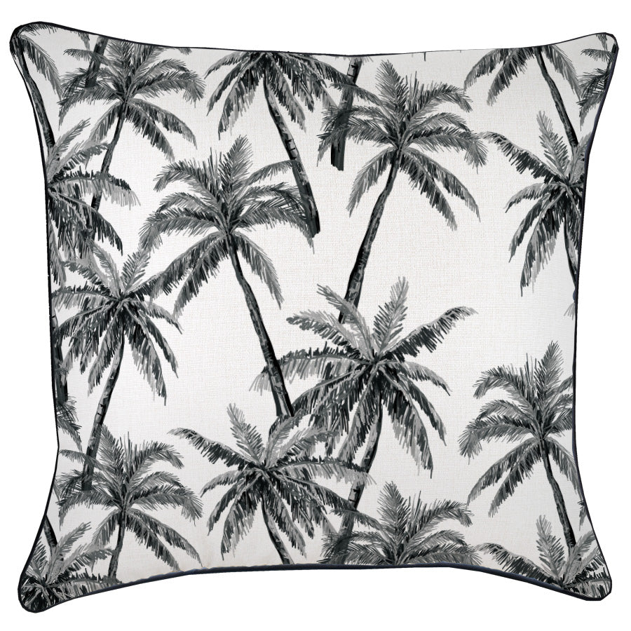 Cushion Cover-With Black Piping-Castaway-60cm x 60cm-0