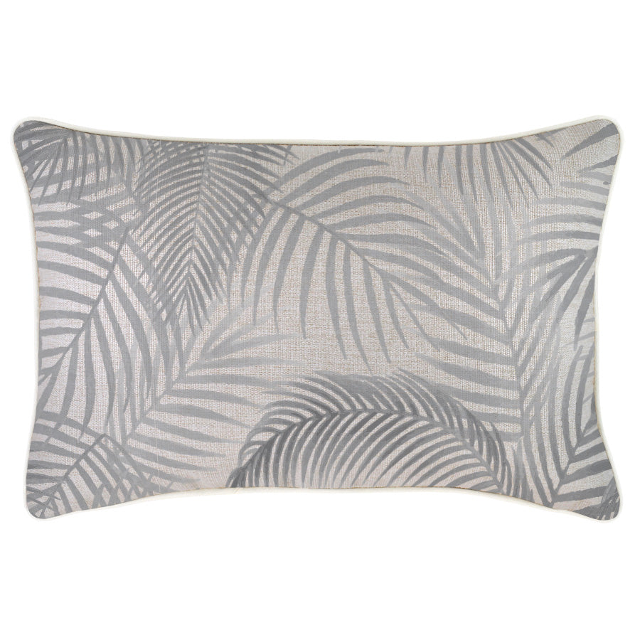 Cushion Cover-With Piping-Seminyak Smoke-35cm x 50cm-0