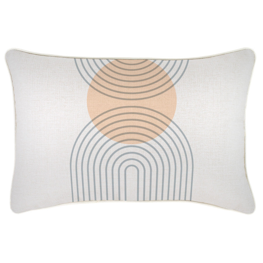 Cushion Cover-With Piping-Rising Sun-35cm x 50cm-0