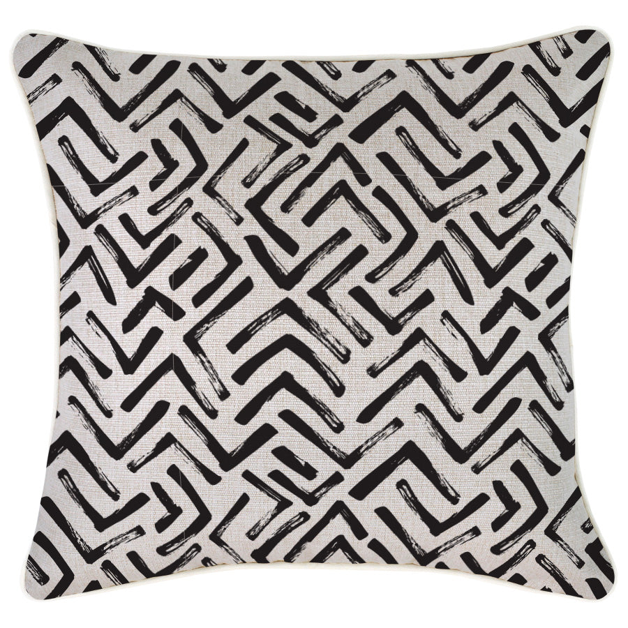 Cushion Cover-With Piping-Tribal-45cm x 45cm-0