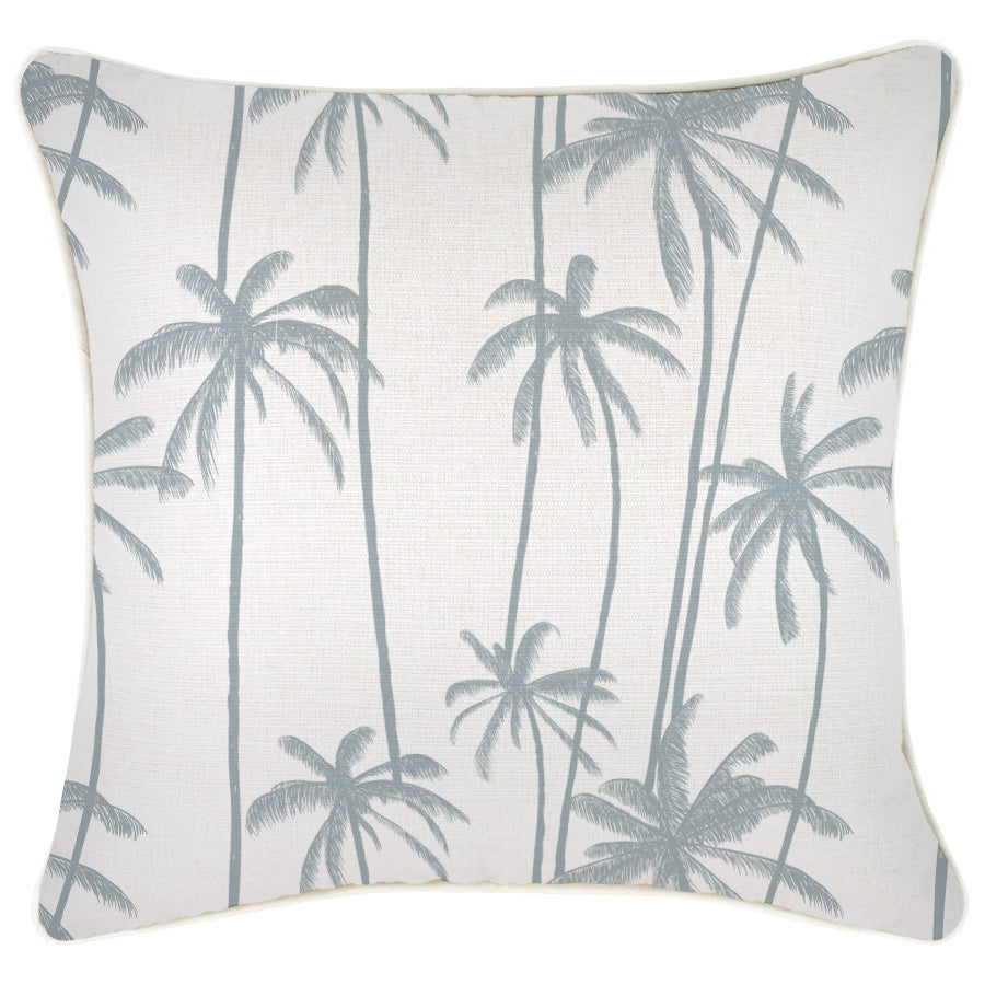 Cushion Cover-With Piping-Tall Palms Smoke-45cm x 45cm-0