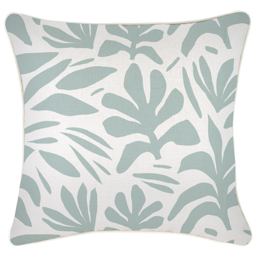 Cushion Cover-With Piping-Tahiti Seafoam-45cm x 45cm-0