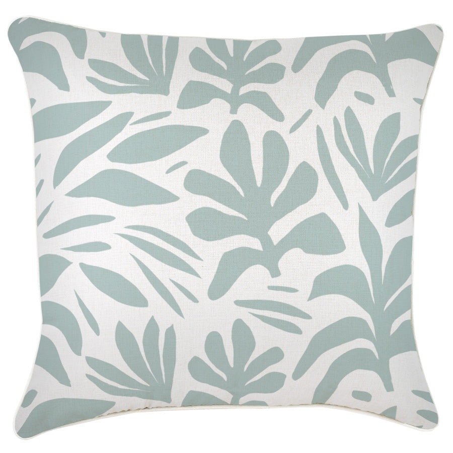 Cushion Cover-With Piping-Tahiti Seafoam-60cm x 60cm-0