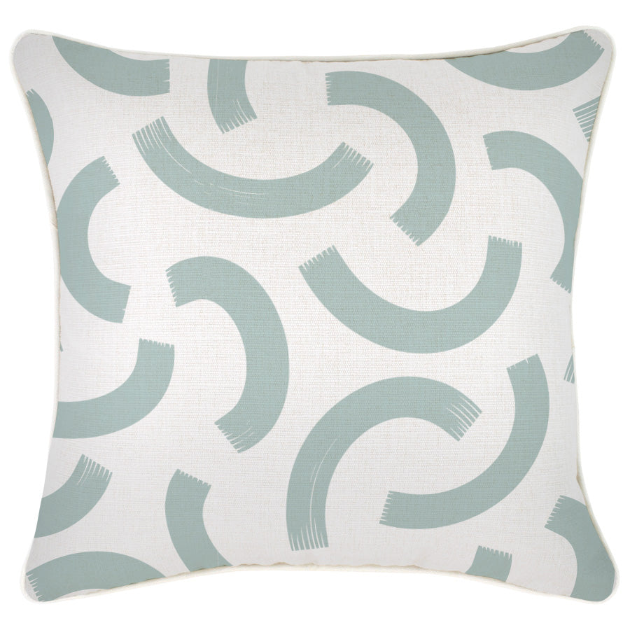 Cushion Cover-With Piping-Muse Seafoam-45cm x 45cm-0