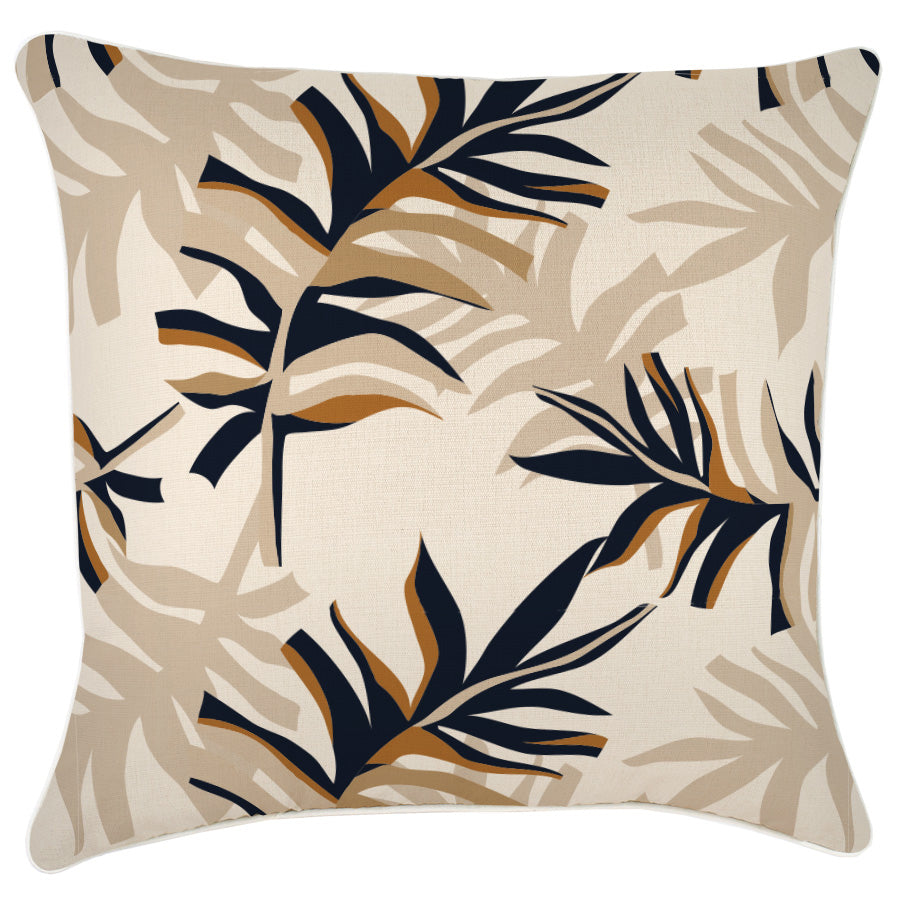 Cushion Cover-With Piping-Alfresco Beige-60cm x 60cm-0