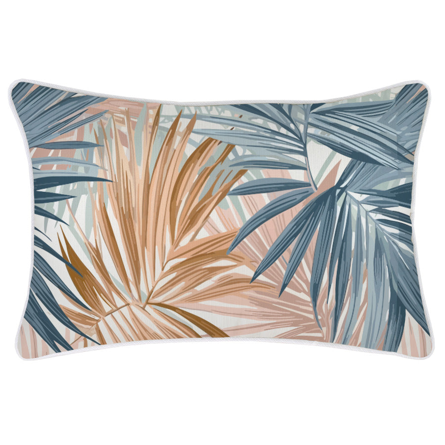 Cushion Cover-With Piping-Tenerife White-35cm x 50cm-0