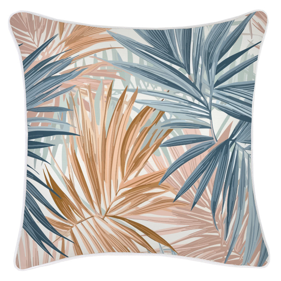 Cushion Cover-With Piping-Tenerife White-45cm x 45cm-0