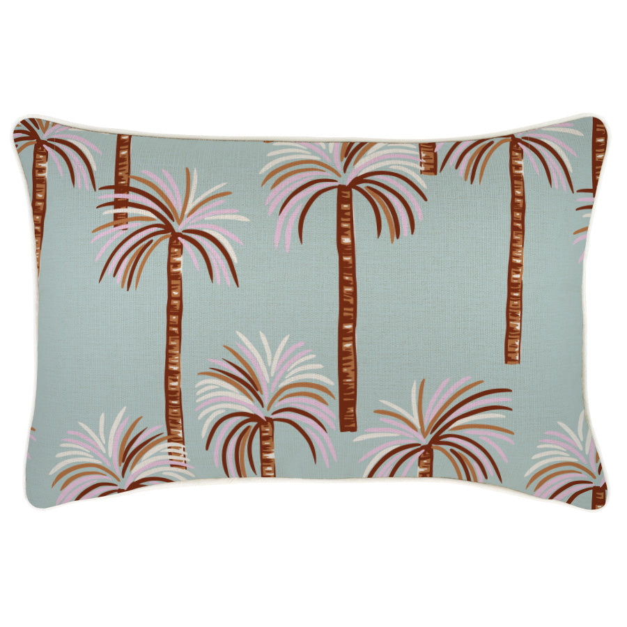 Cushion Cover-With Piping-Oasis Seafoam-35cm x 50cm-0