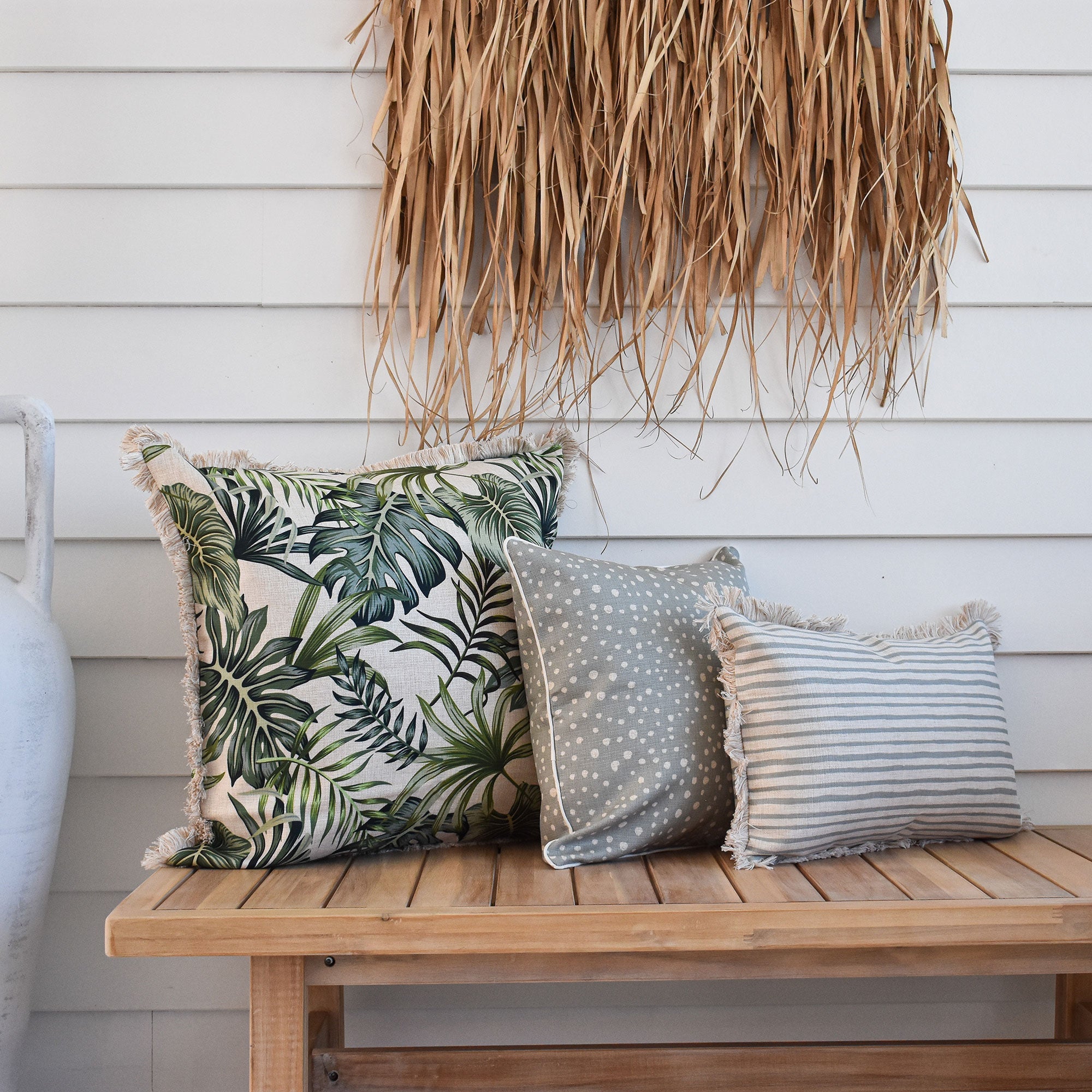 Cushion Cover-Coastal Fringe-Boracay-60cm x 60cm-2