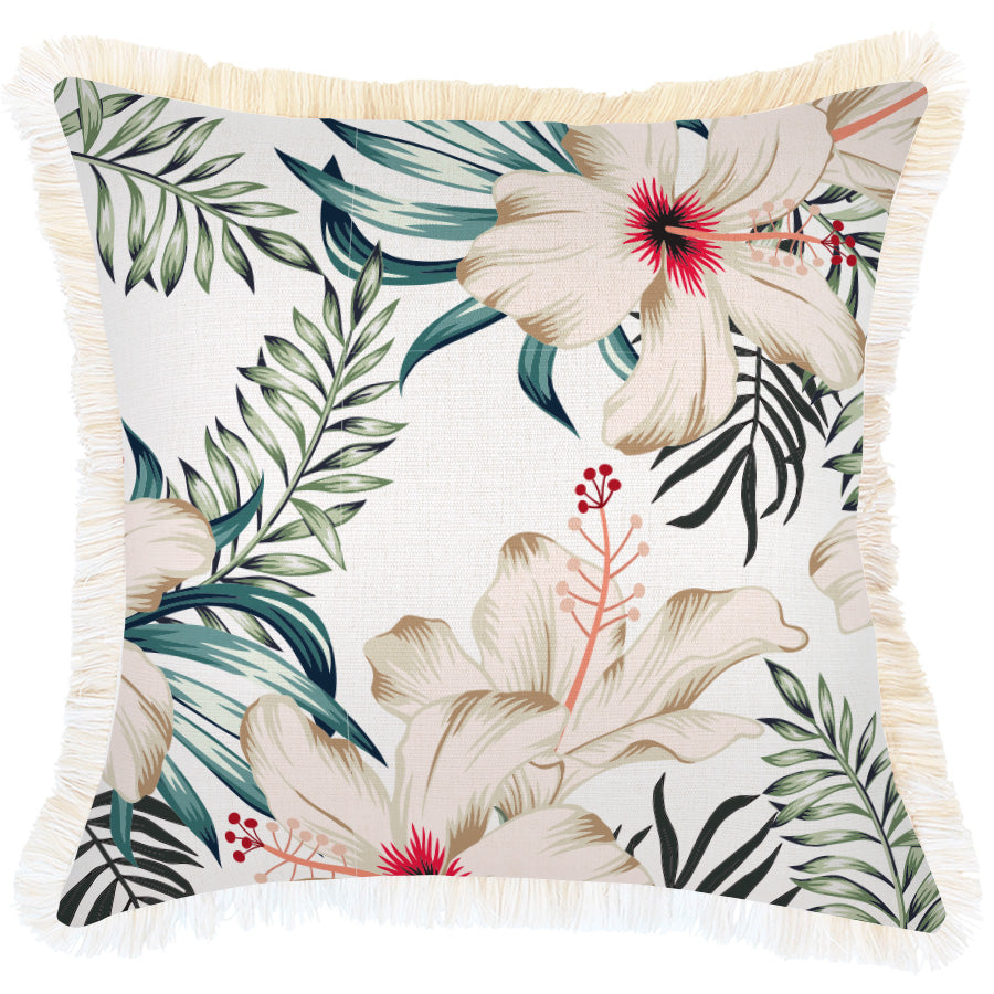 Cushion Cover-Coastal Fringe-Noumea-45cm x 45cm-0