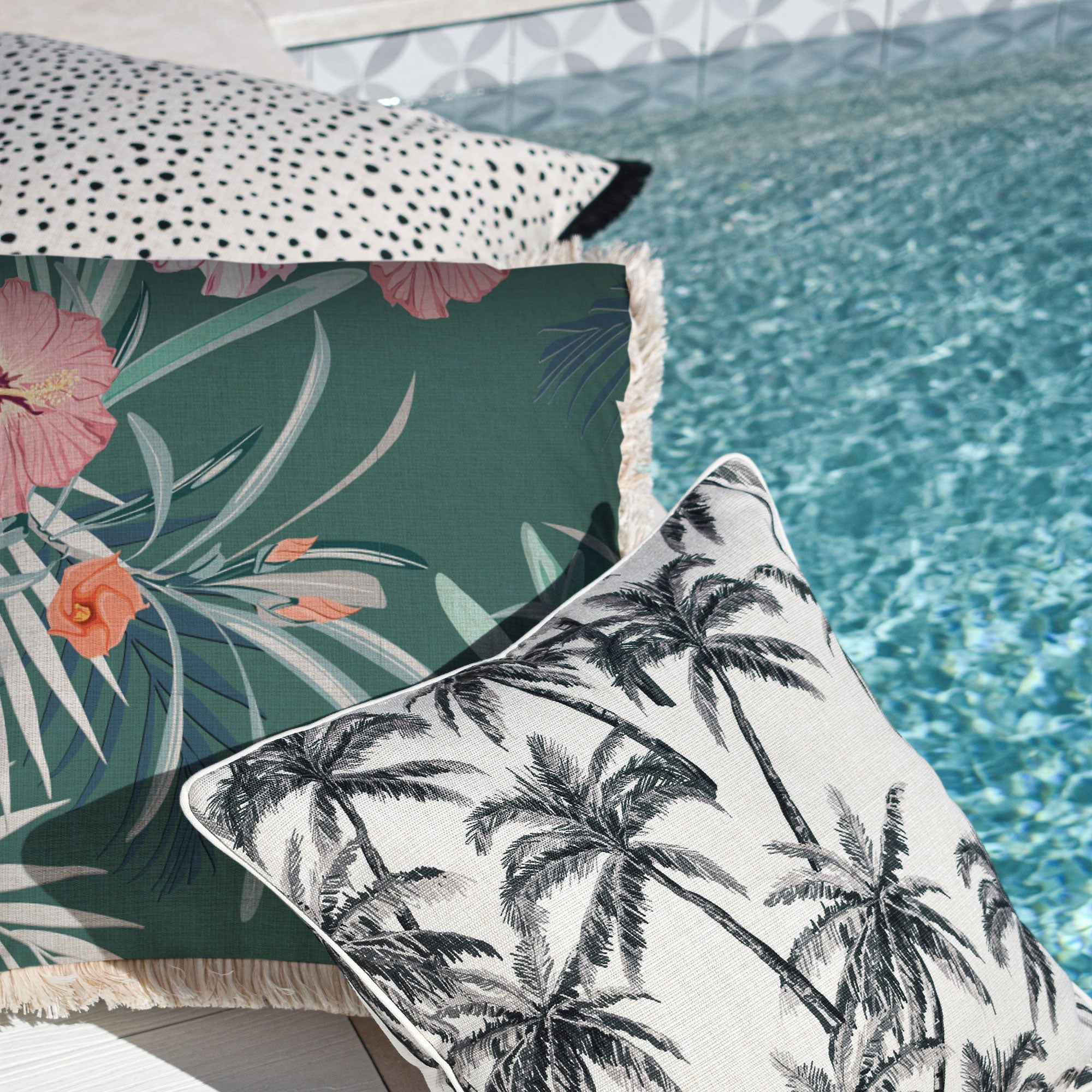 Cushion Cover-Coastal Fringe-Mai Tai-45cm x 45cm-1