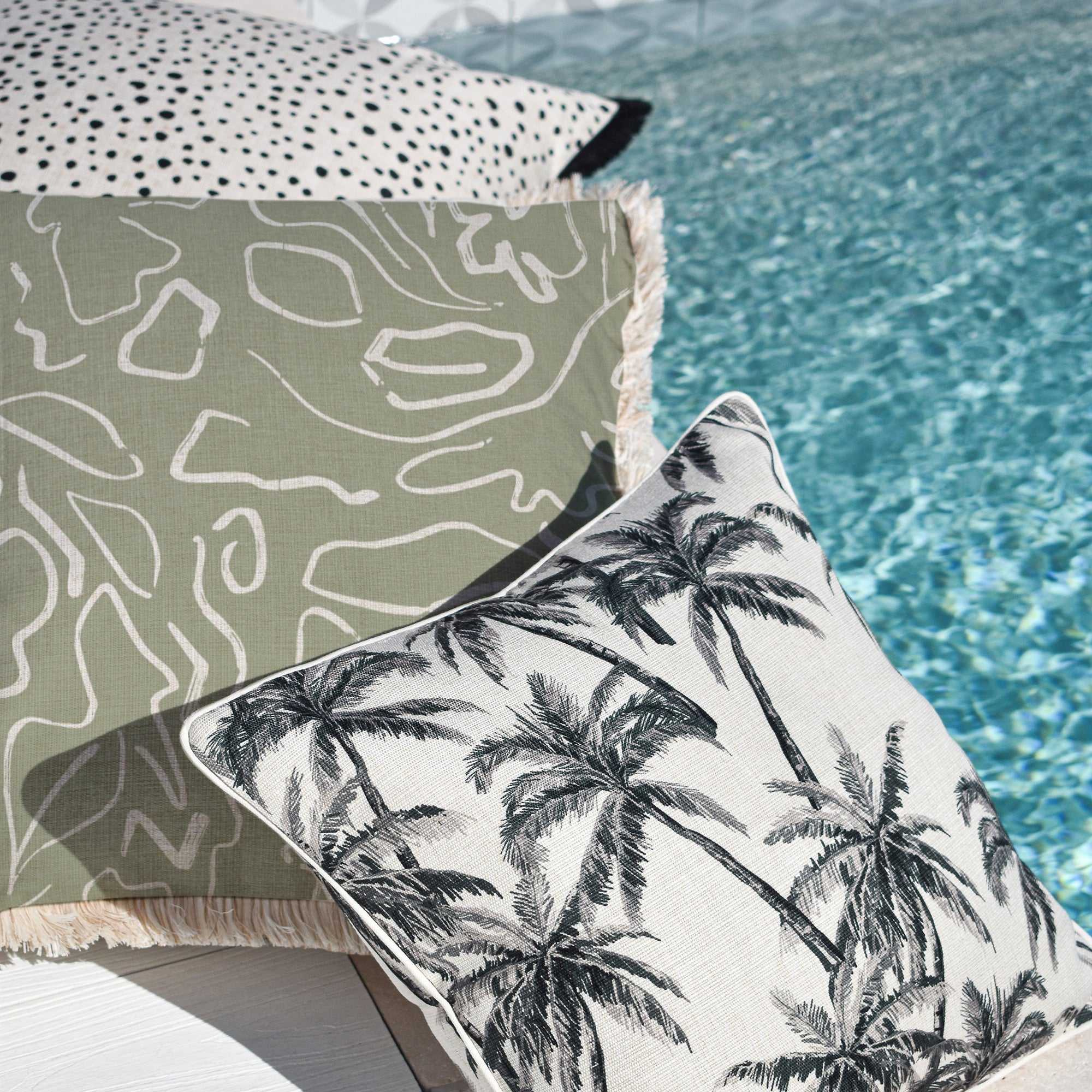 Cushion Cover-Coastal Fringe-Playa Sage-45cm x 45cm-3