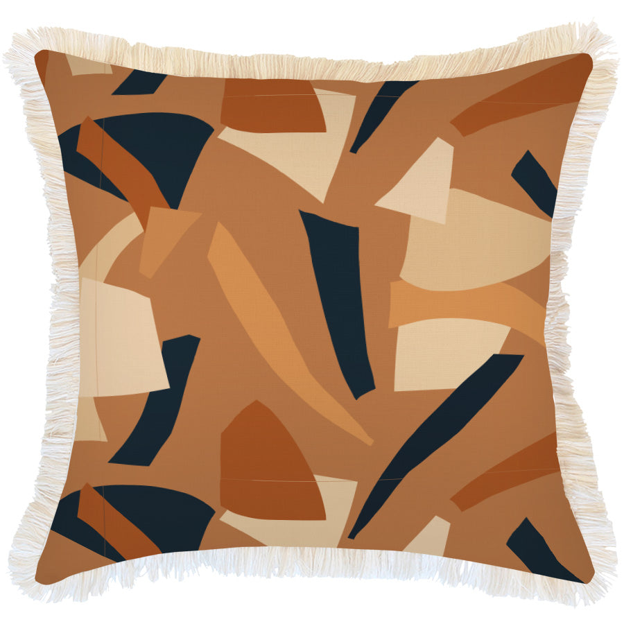 Cushion Cover-Coastal Fringe-Emporio-60cm x 60cm-0