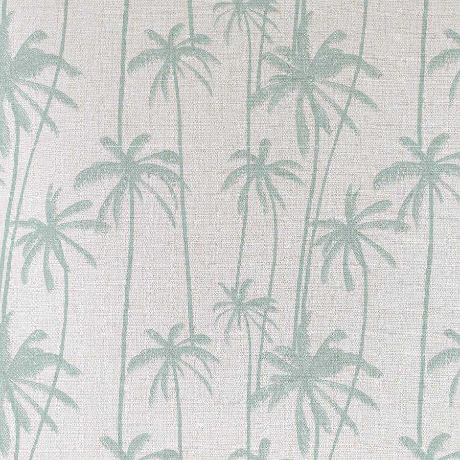 Cushion Cover-Coastal Fringe-Tall Palms Mint-35cm x 50cm-1