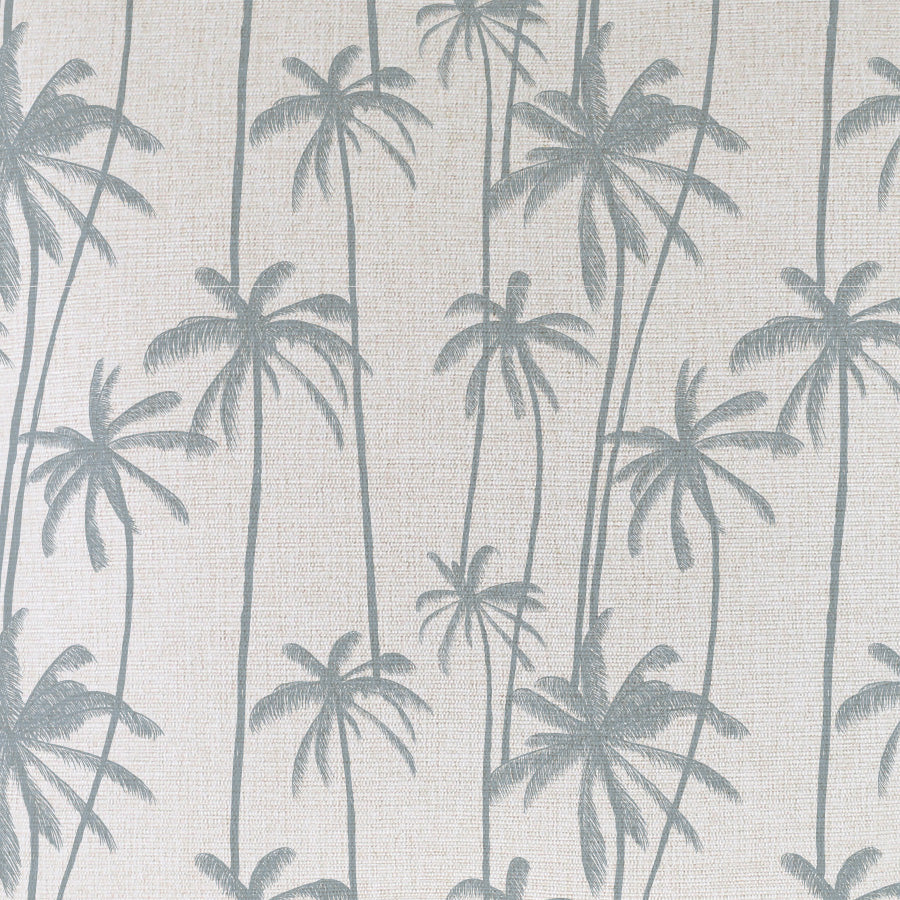 Cushion Cover-Coastal Fringe-Tall Palms Smoke-45cm x 45cm-2