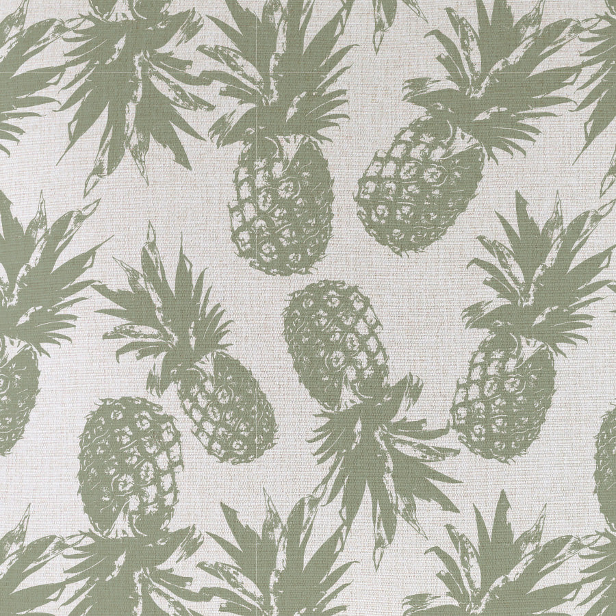 Cushion Cover-With Piping-Pineapples Sage-45cm x 45cm-1