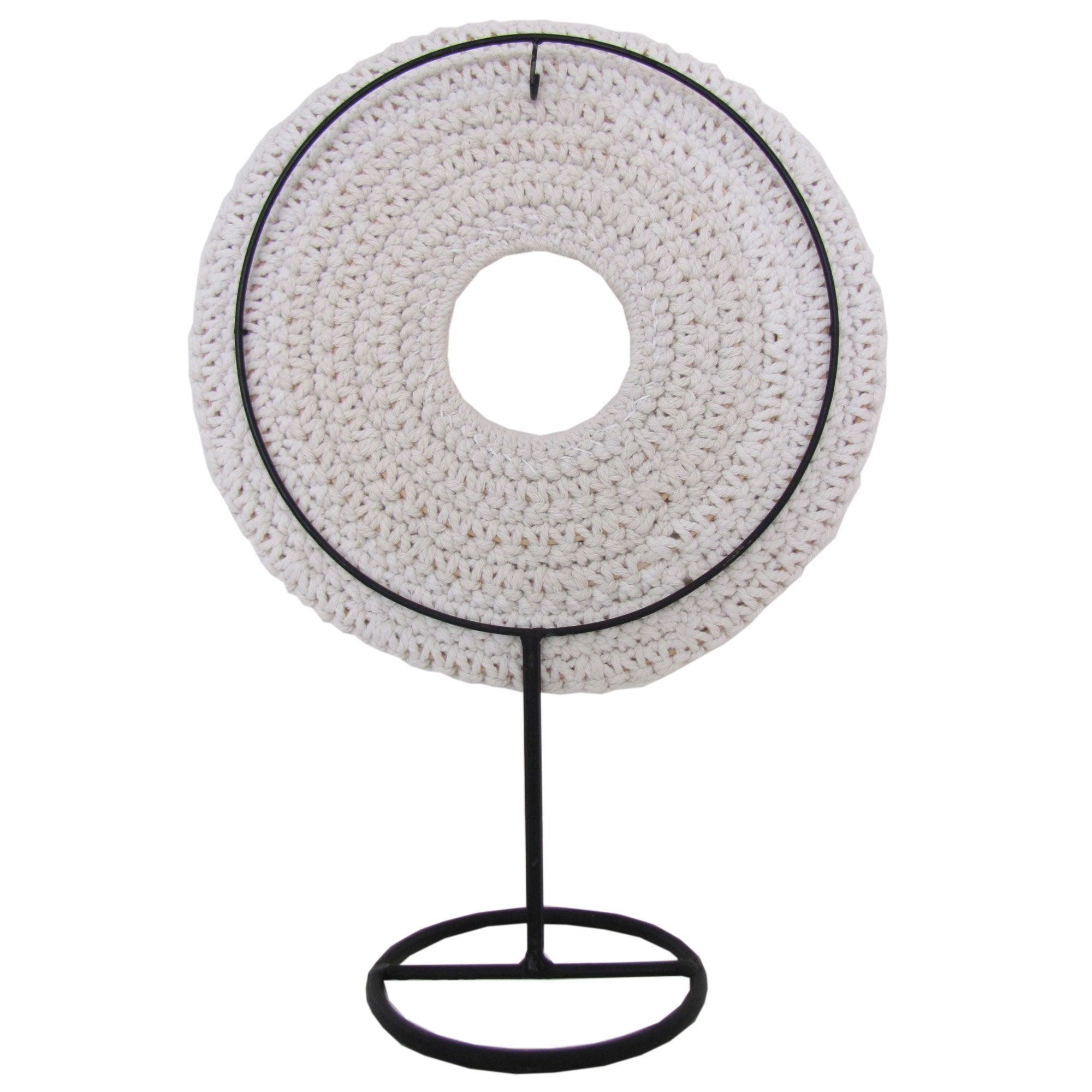 Tribal Shell Decor Stand-White Shells-Medium - PRHOMZ