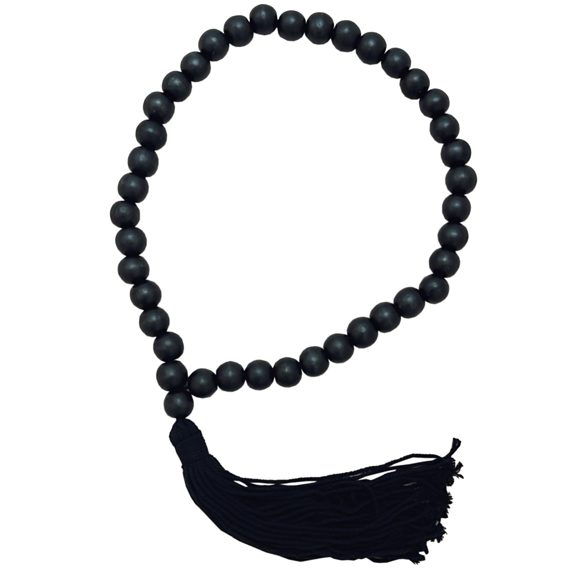 Large Wood Beads-Black-0