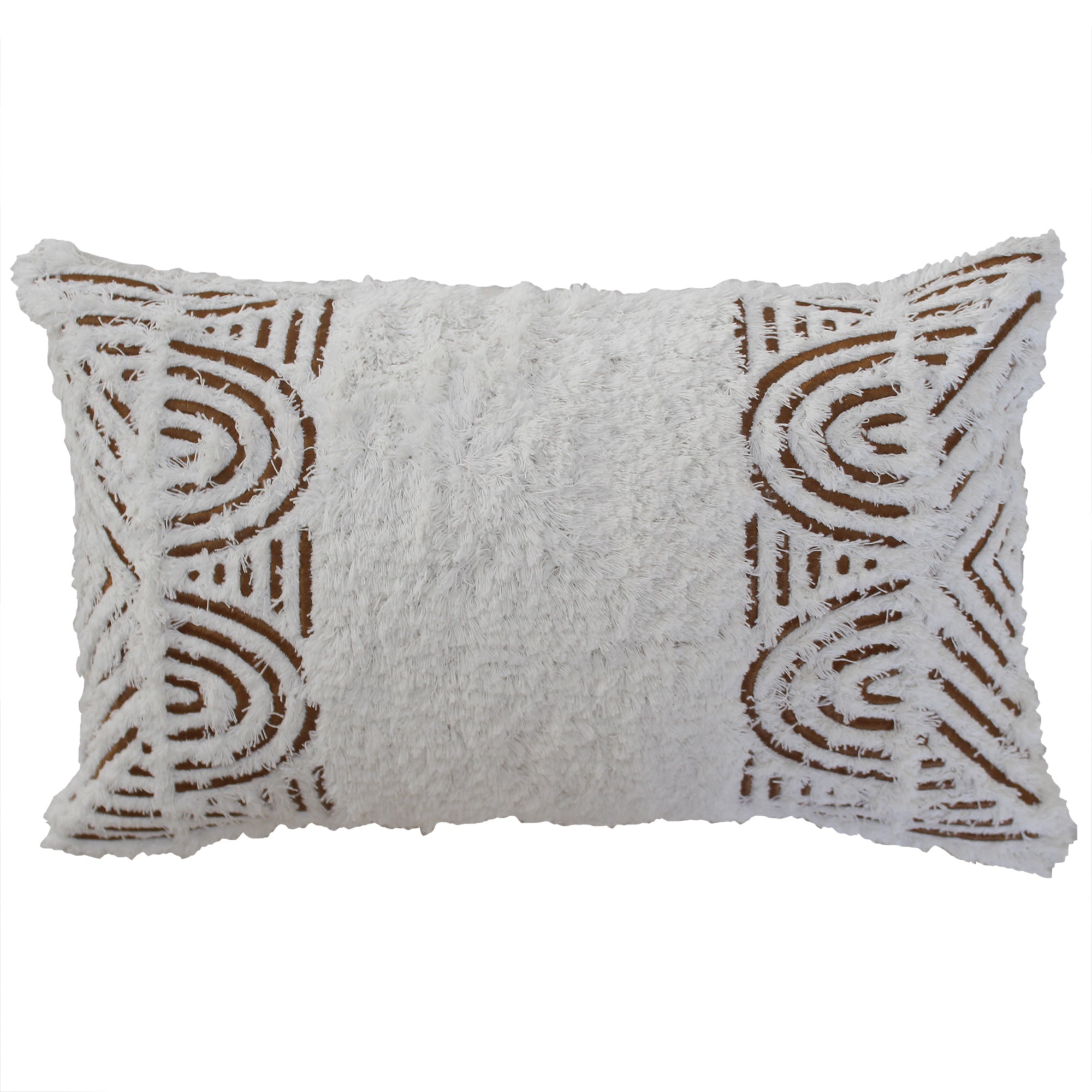 Cushion Cover-Boho Textured Single Sided-Africa-30cm x 50cm-0