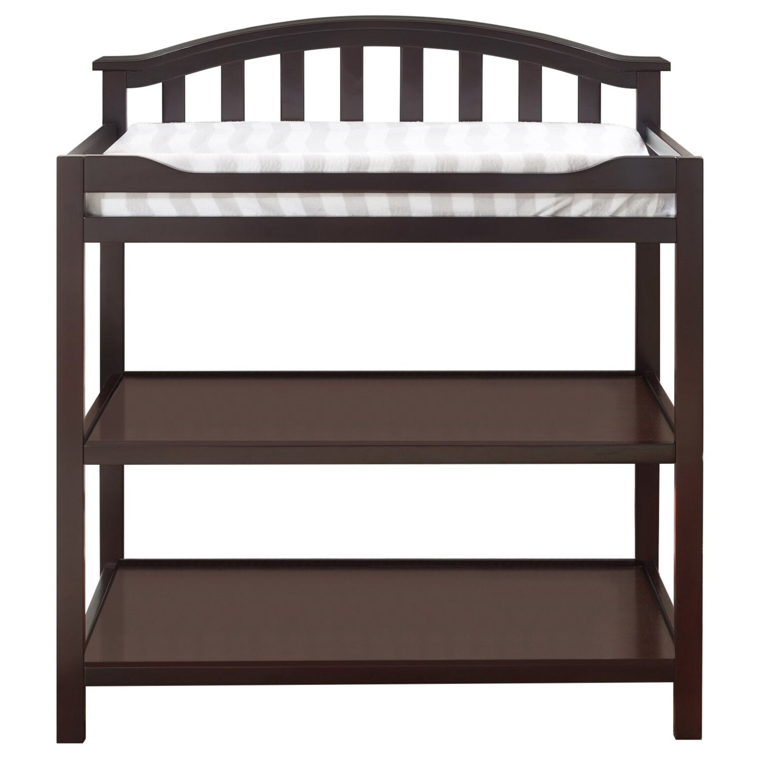 3 Piece Crib Changing Station 6 Drawer Dresser Nursery Furniture Set Espresso-4