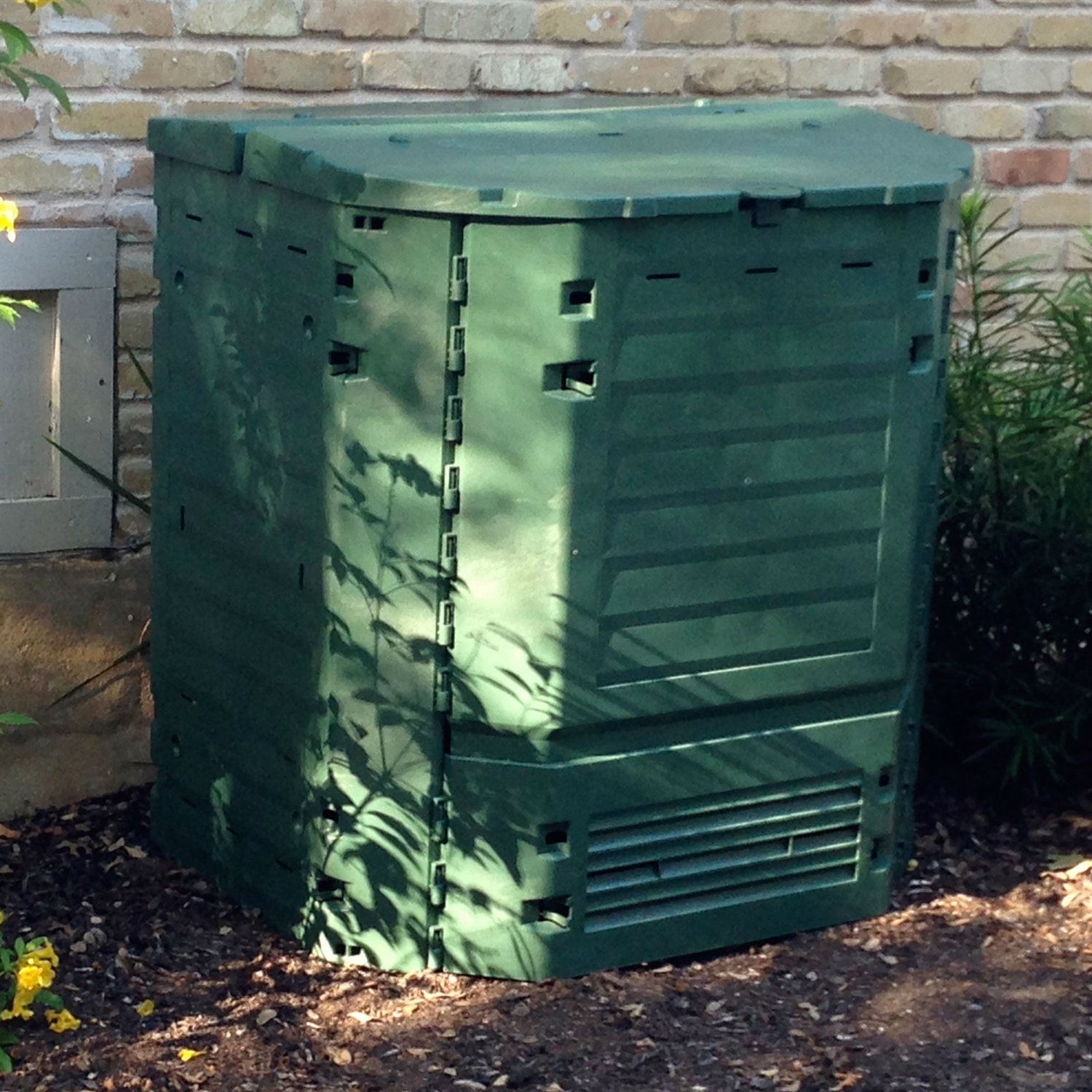 Heavy Duty Plastic 32-Cubic ft. Home Compost Bin Compooster-3