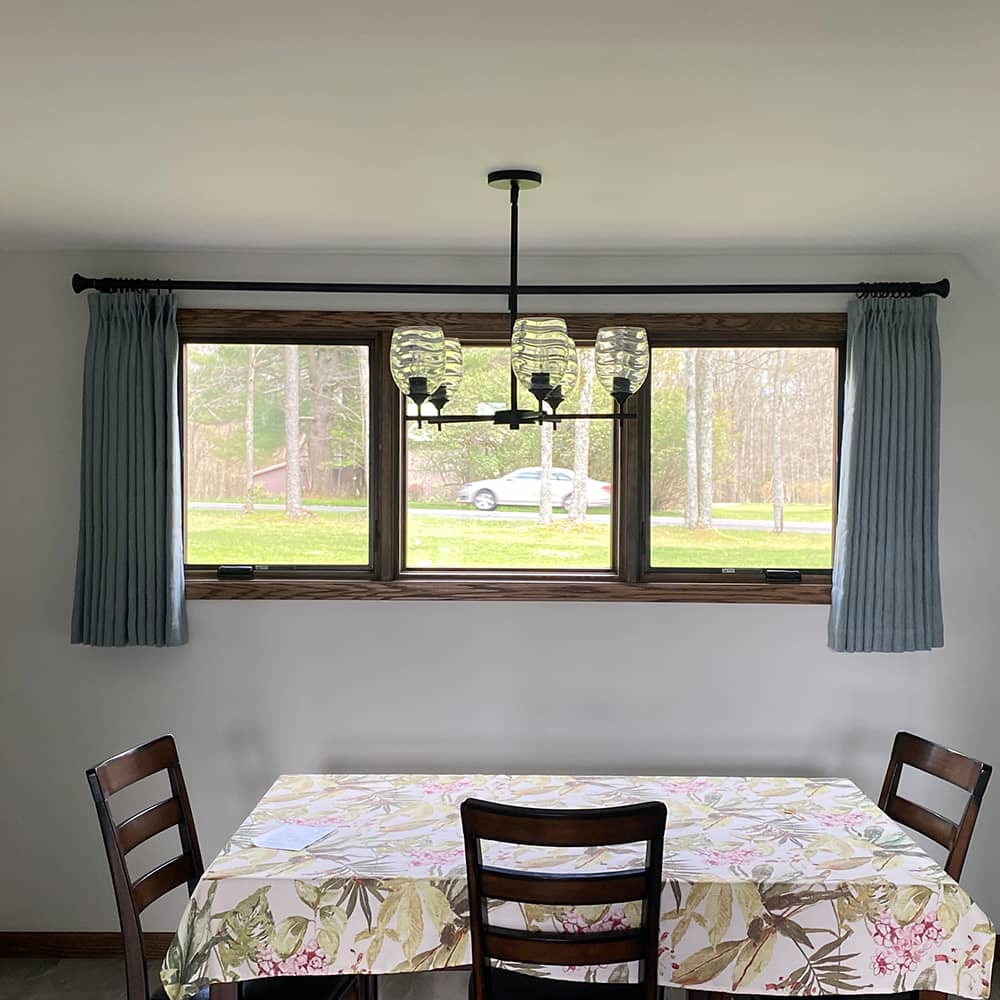 Eli Classic Herringbone Cotton Curtains
