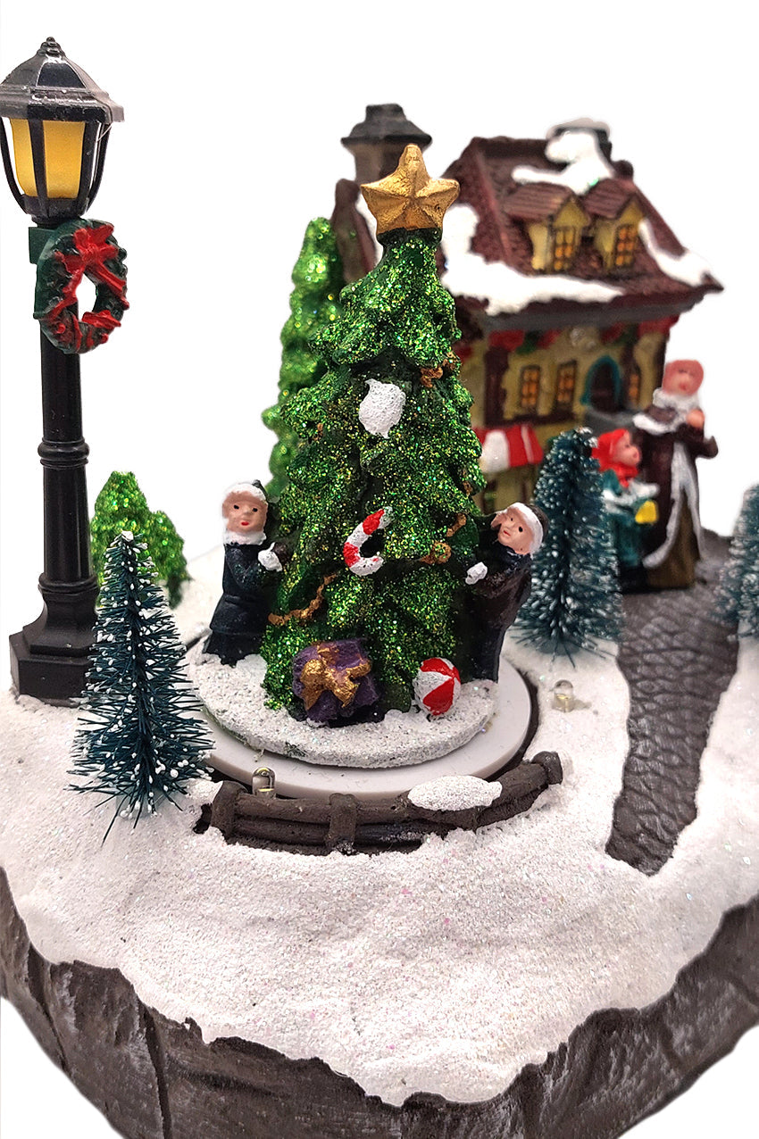 Christmas Cottage - Christmas Village Collection by Wizardi F07N5-7-2
