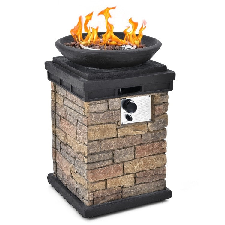 Outdoor Propane Fire Bowl Fire Pit Patio Heater-0