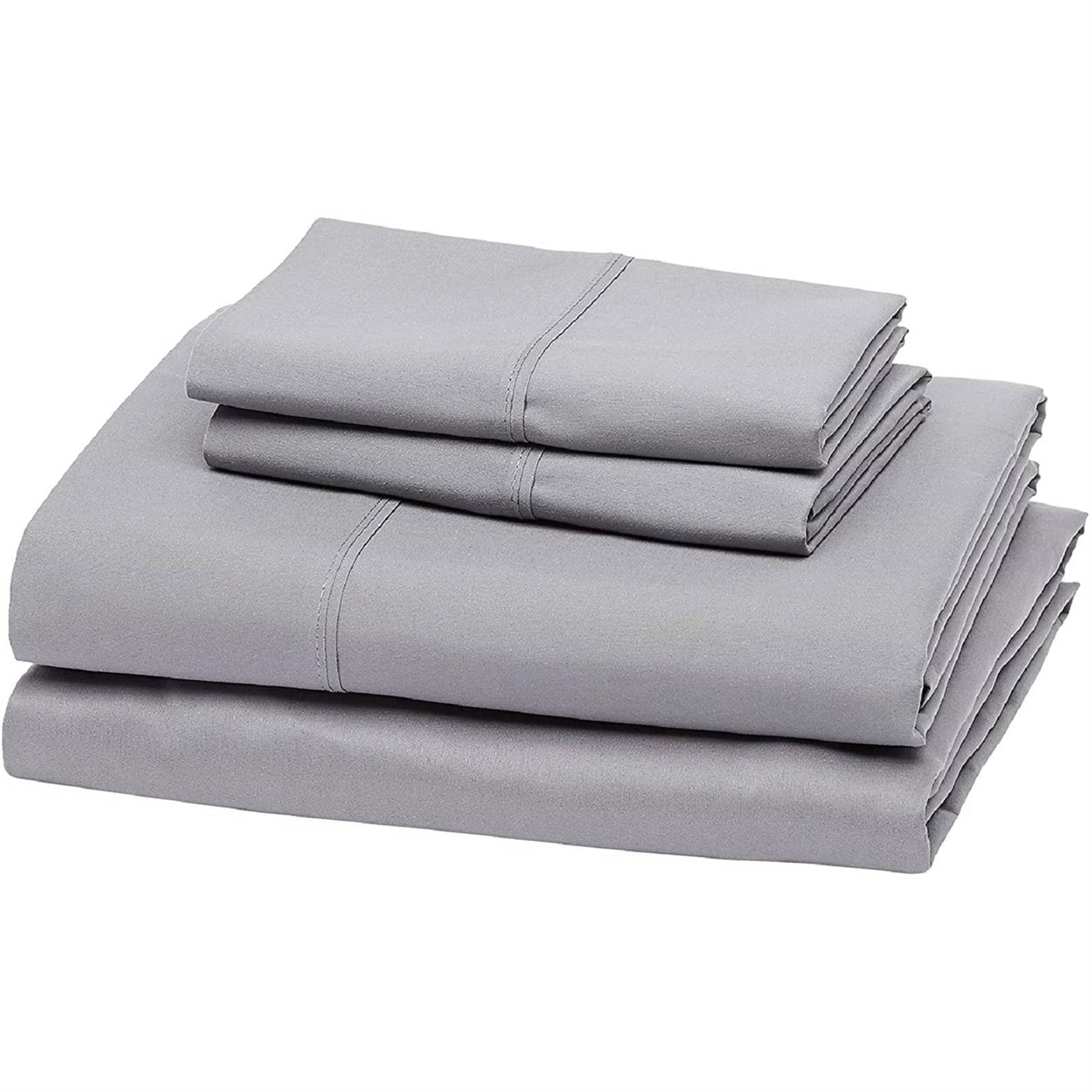 Full size Silver Grey 100-Percent Egyptian Cotton 1000 Thread Count Sheet Set-1