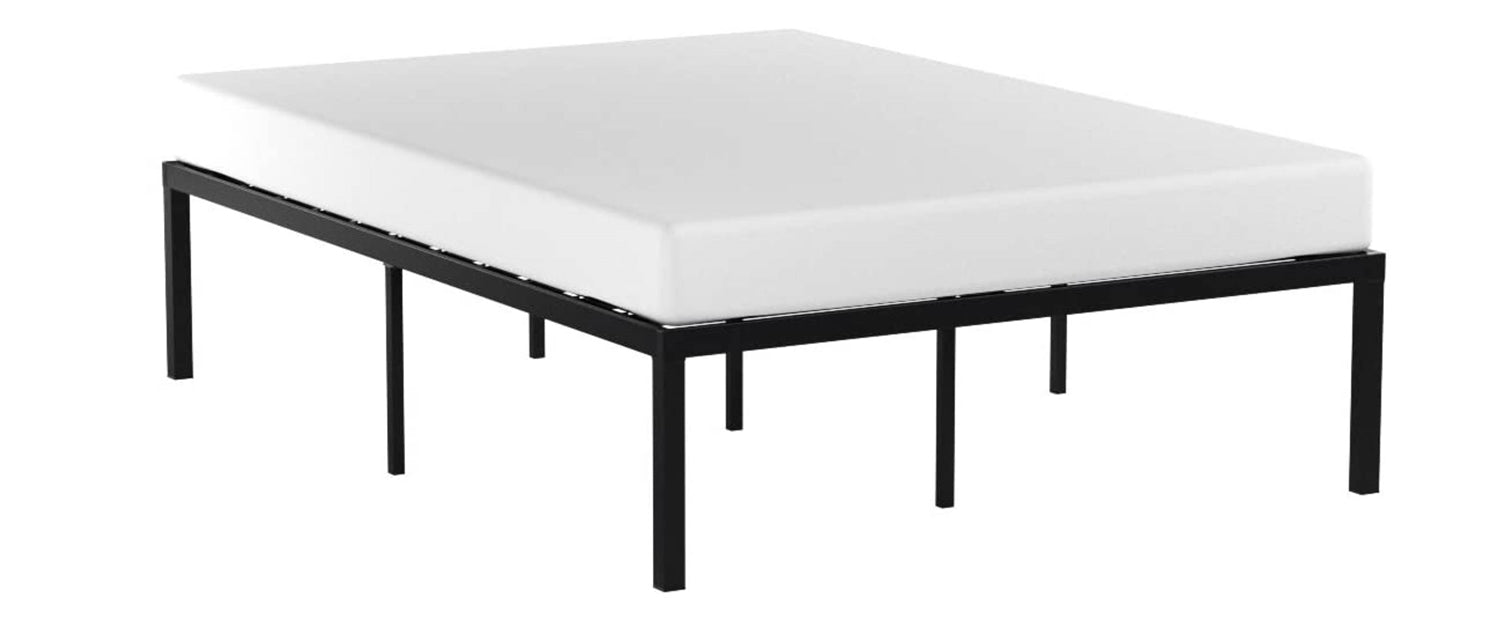 Full size Modern 16-inch Heavy Steel Metal Platform Bed Frame-4