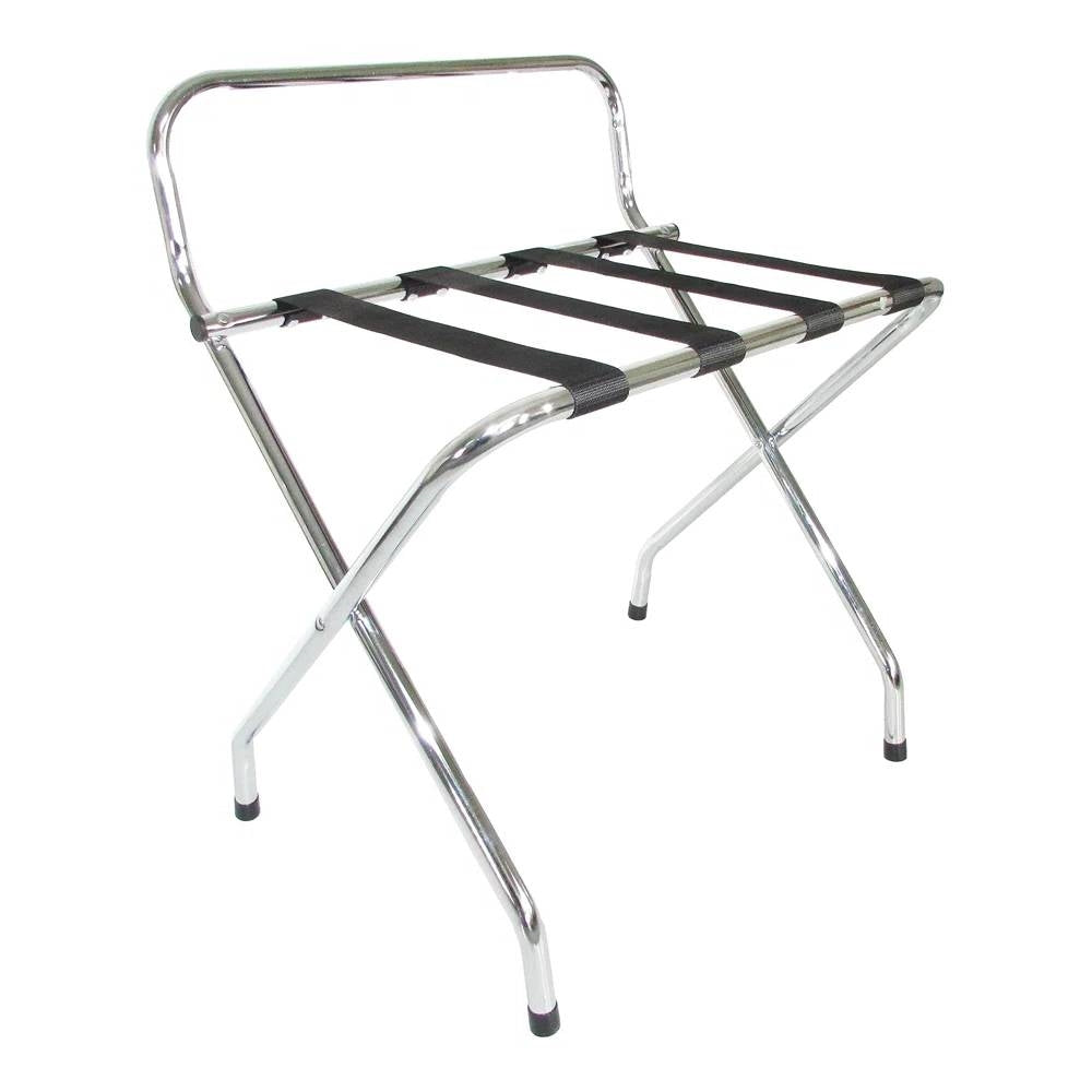 High Back Metal Folding Luggage Rack-0