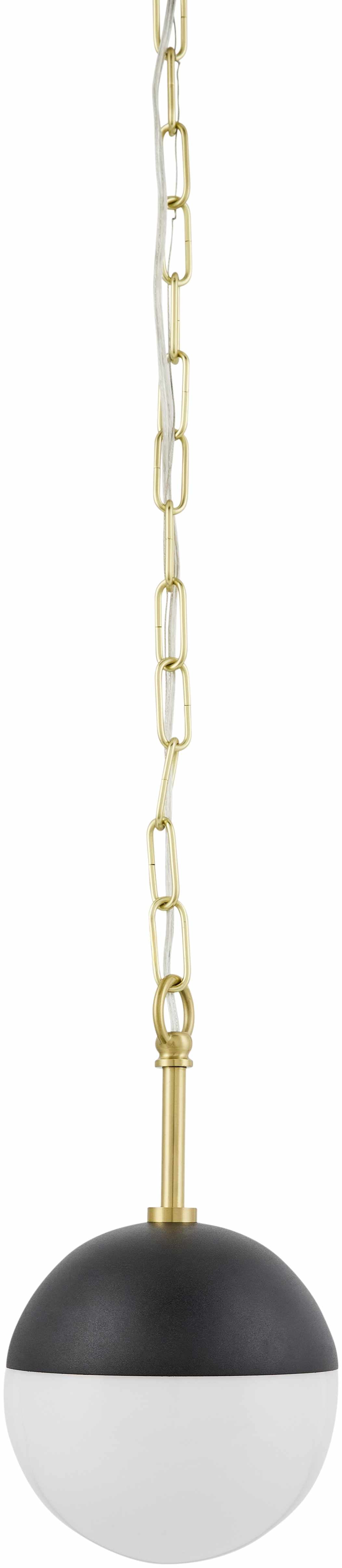 Soft Light Gray Traditional Pendant Light with glass details for kitchen islands or dining areas-3