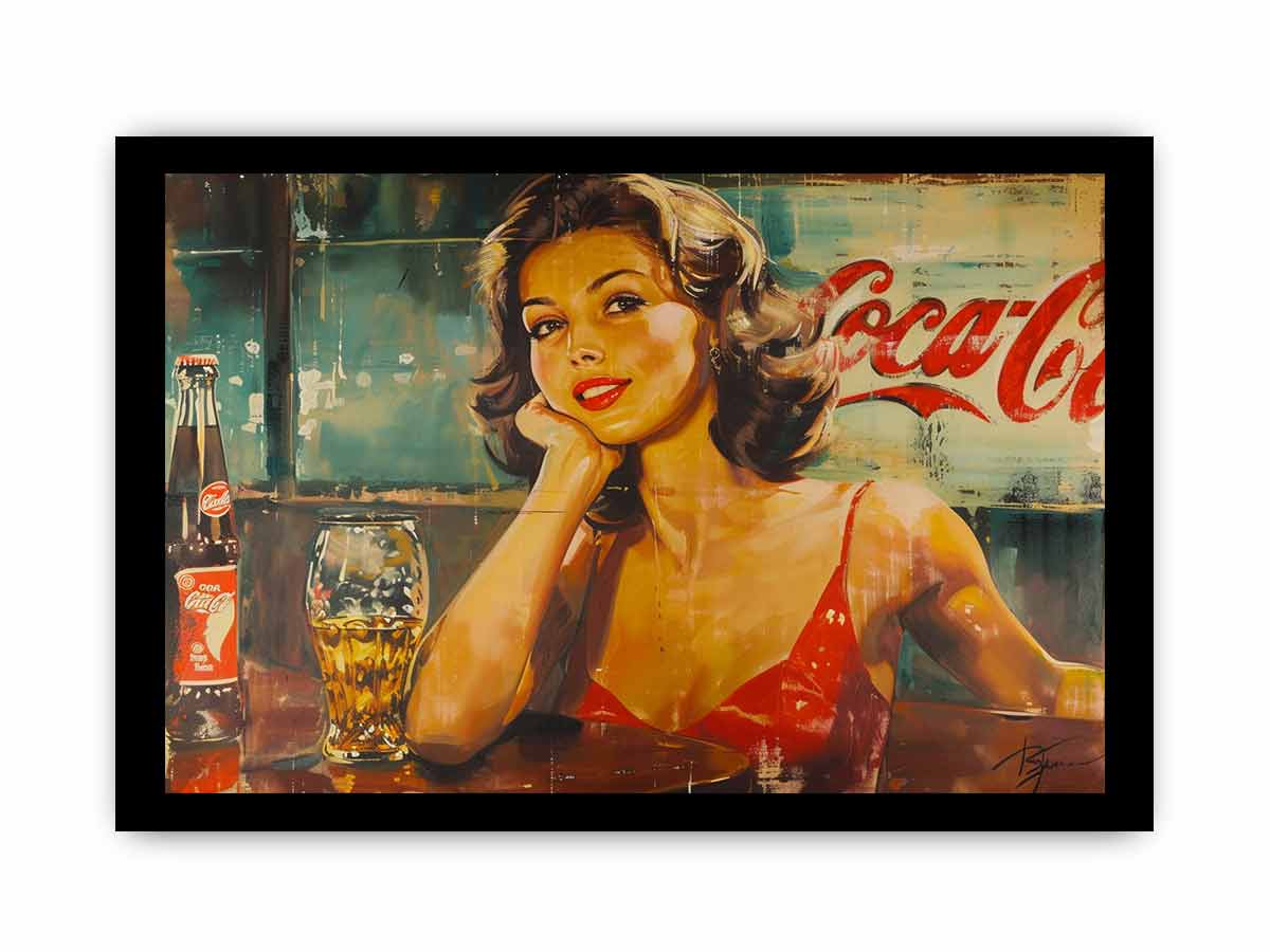 Coca Cola Framed Print-2-2