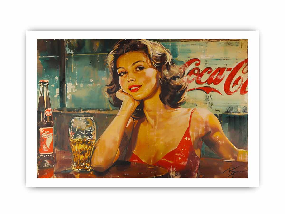 Coca Cola Framed Print-2-3