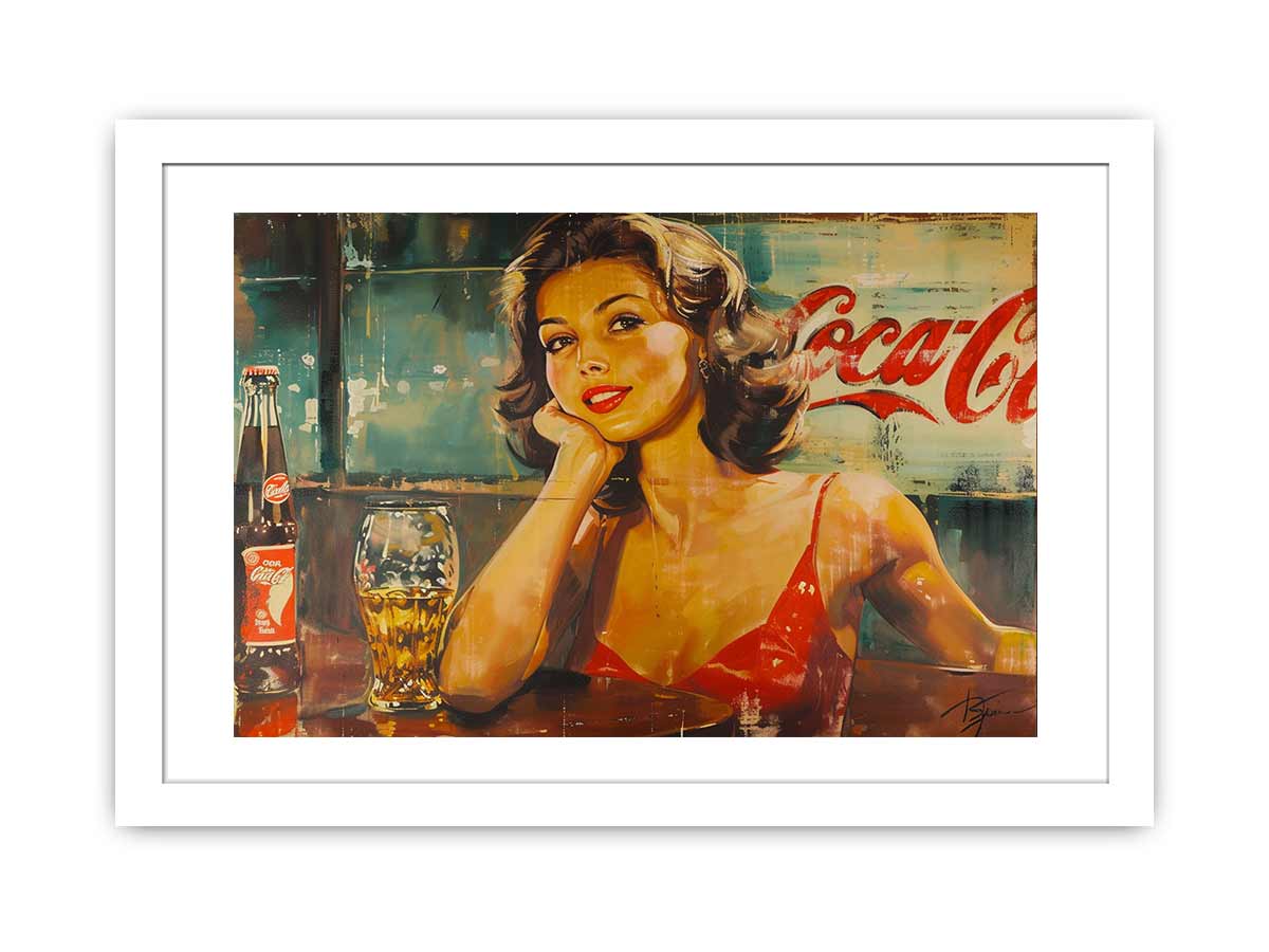 Coca Cola Framed Print-2-1