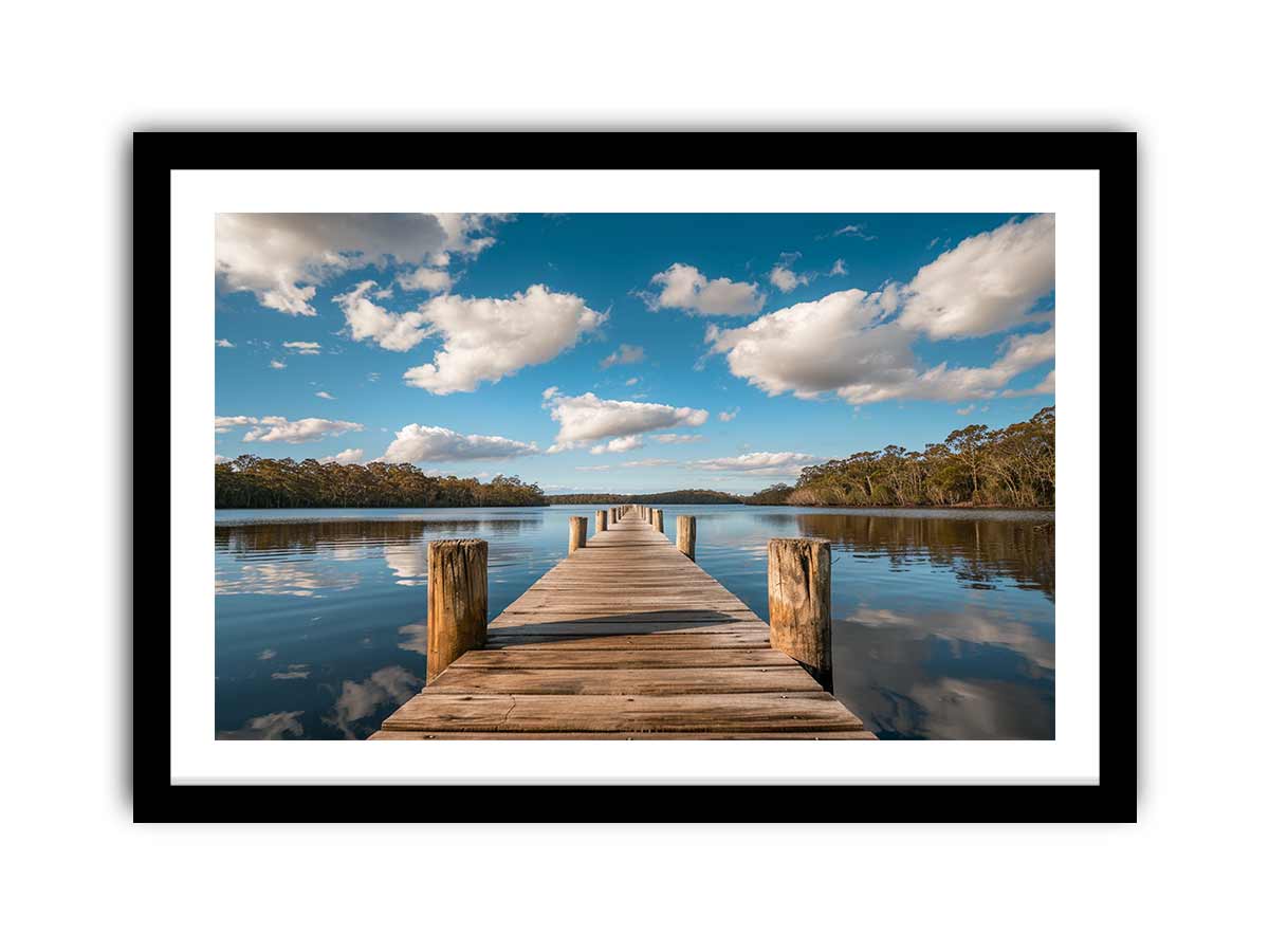 Sea jetty Print-0