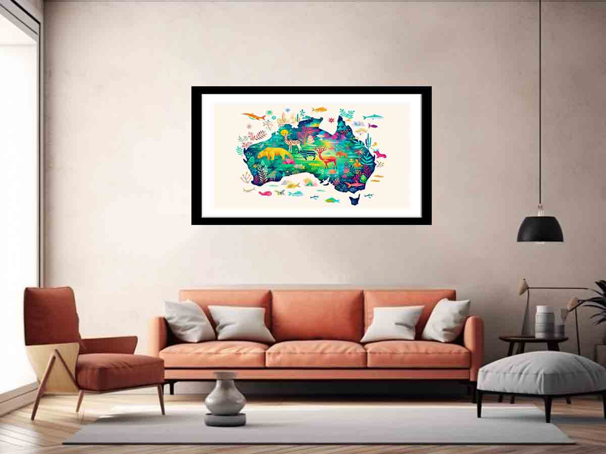 Australia Framed Print-3