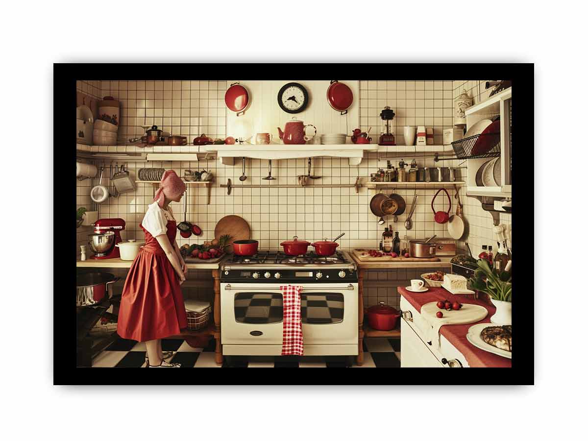 Kitchen  Framed Print-2