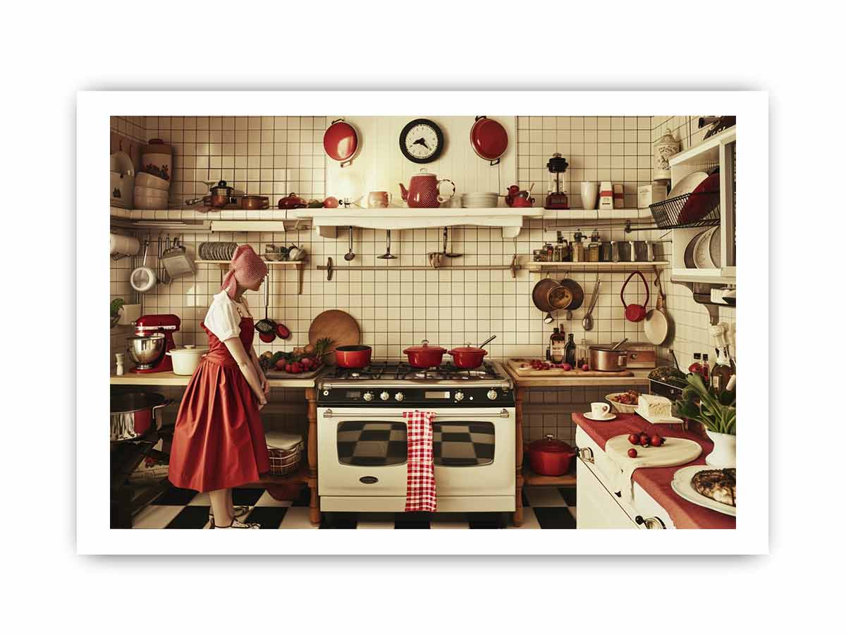 Kitchen  Framed Print-3